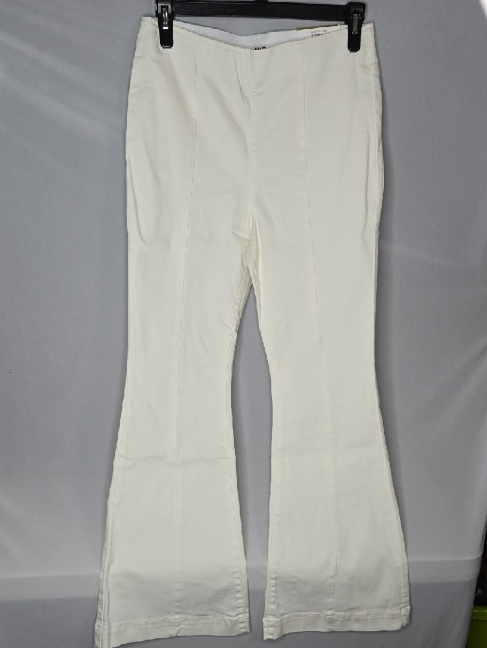 INC International Concepts Flare Regular High Rise Pants Bright White 14 NWI - Picture 3 of 9